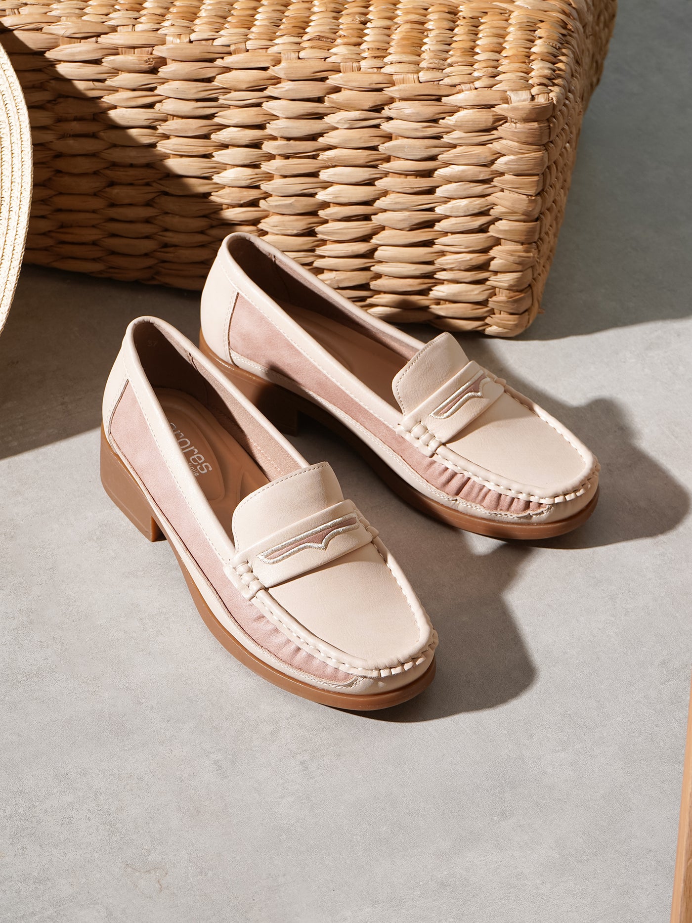 Madesh Loafer Pumps