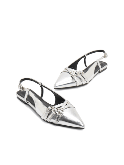 Johndy Slingback Ballerinas