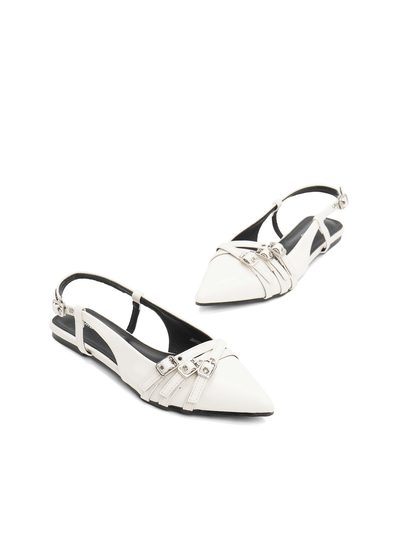 Johndy Slingback Ballerinas