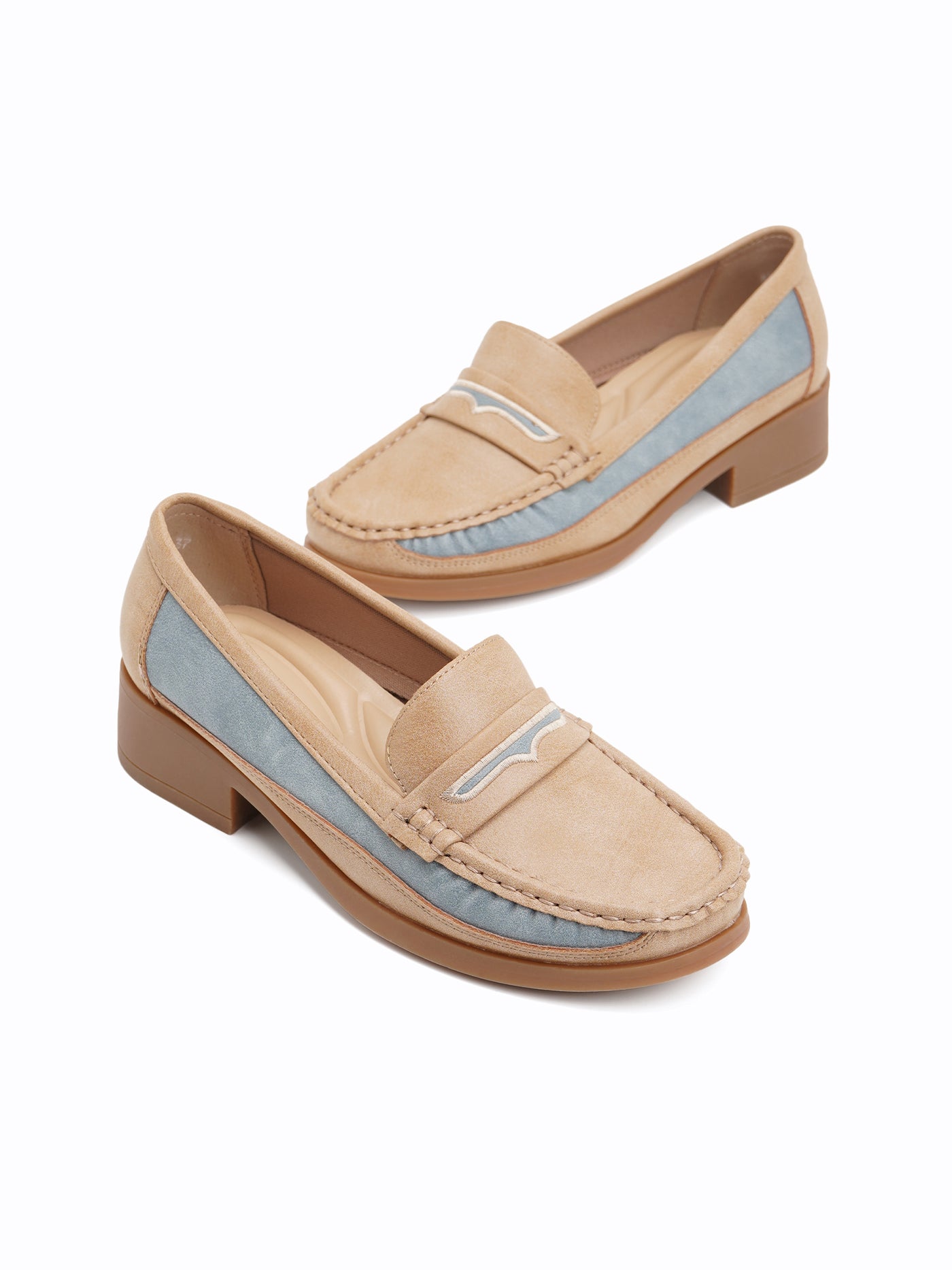 Madesh Loafer Pumps