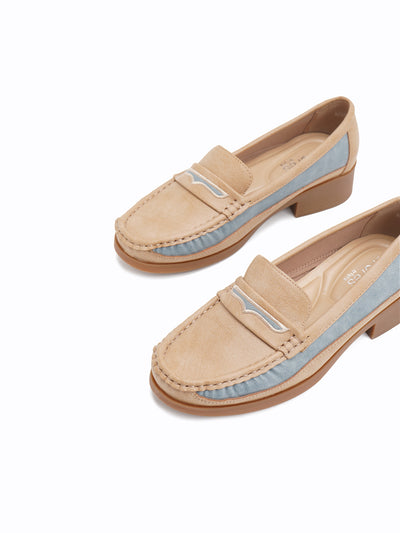 Madesh Loafer Pumps