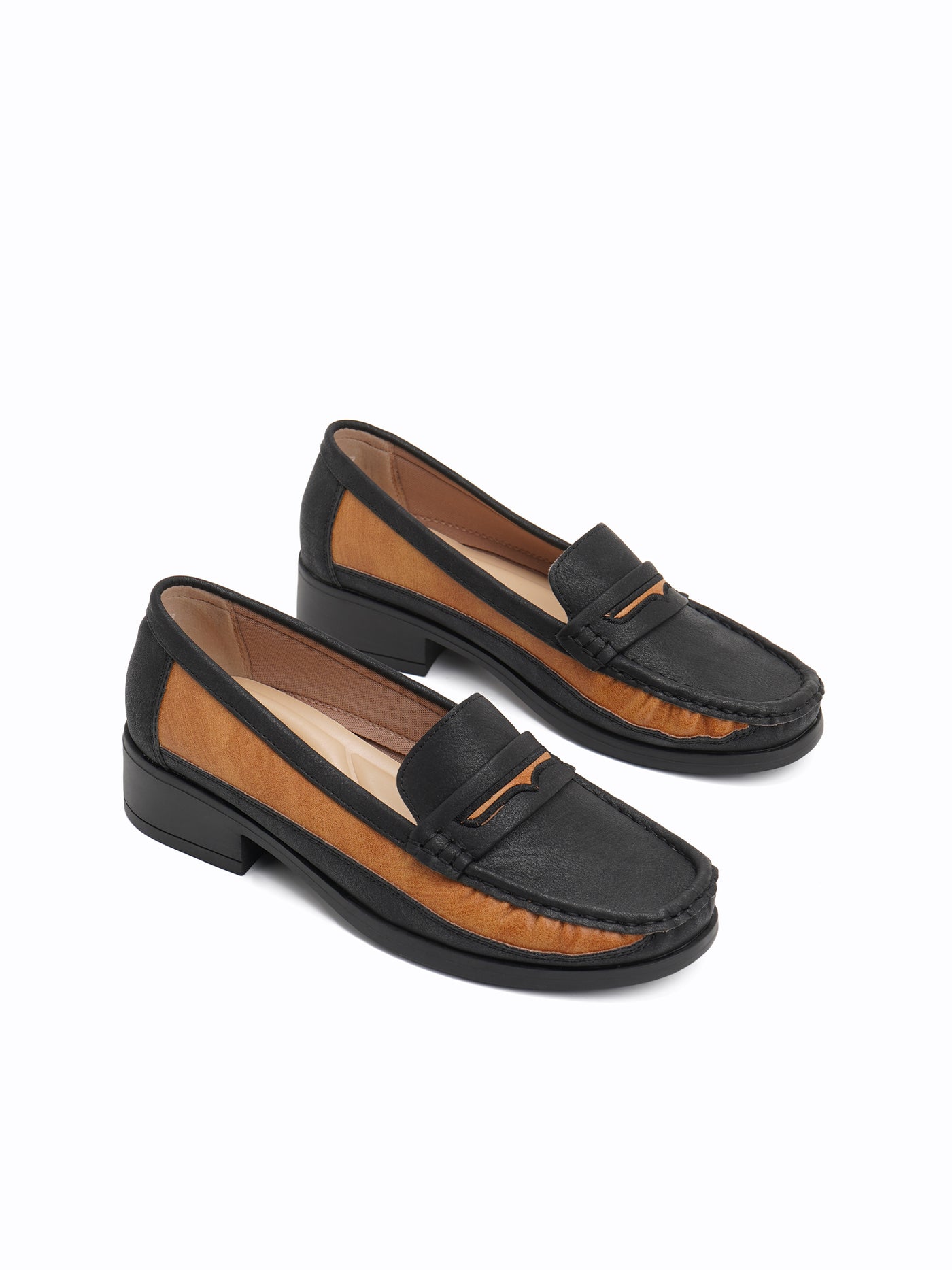 Madesh Loafer Pumps