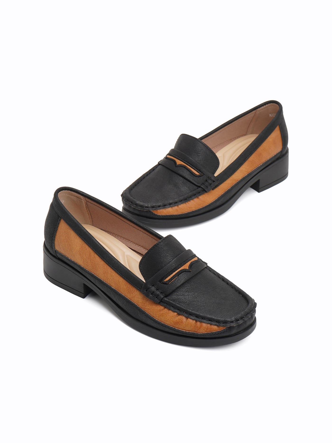 Madesh Loafer Pumps