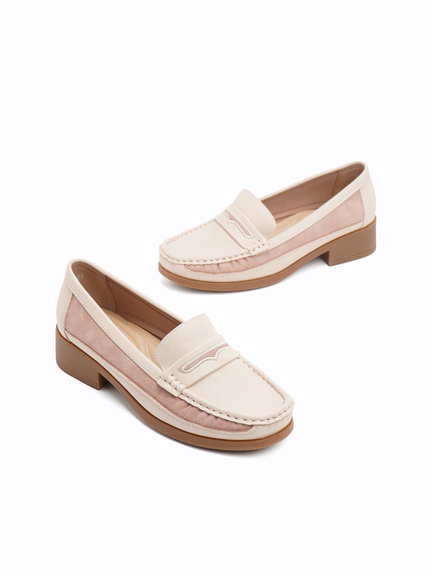 Madesh Loafer Pumps