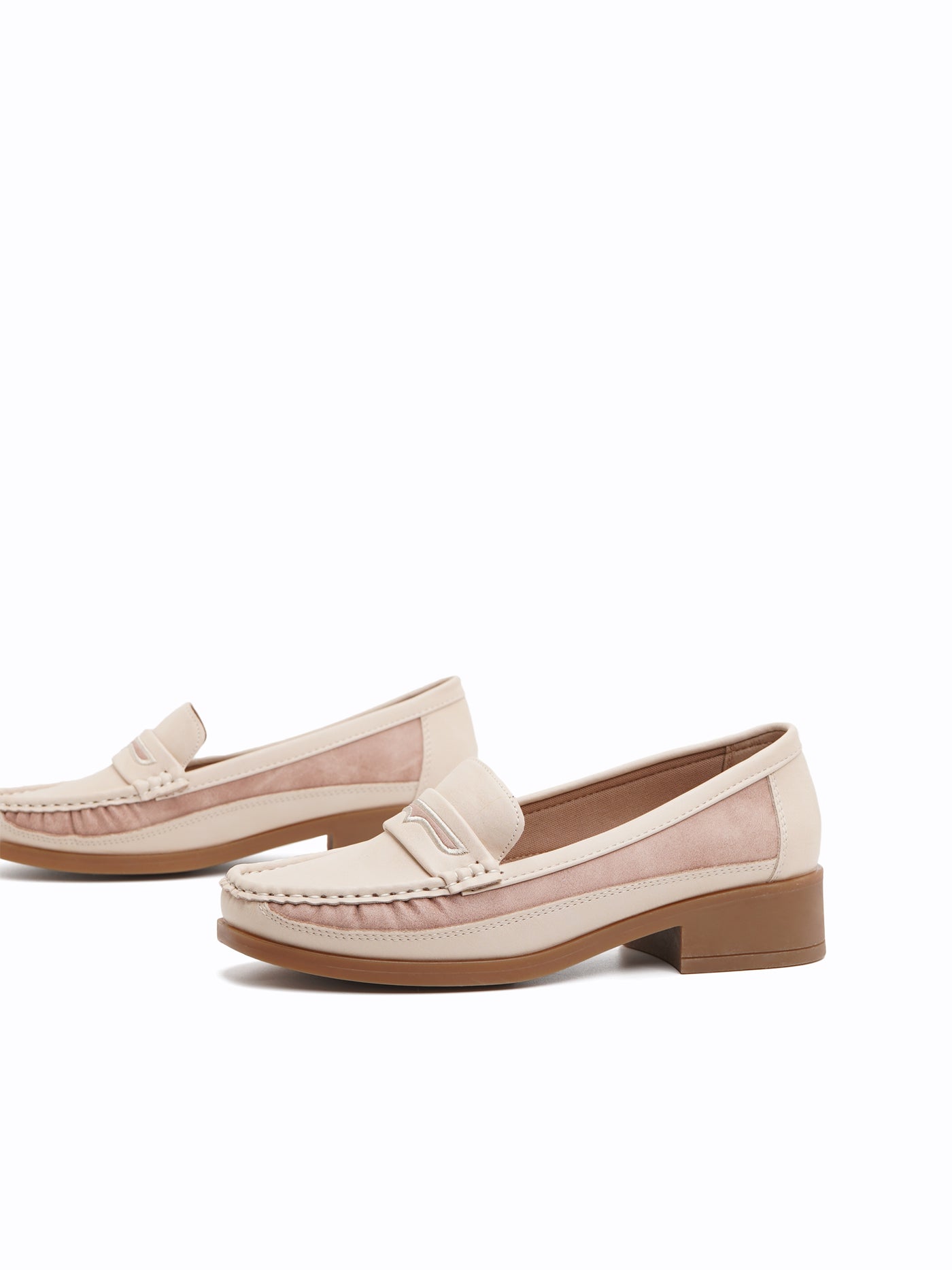 Madesh Loafer Pumps