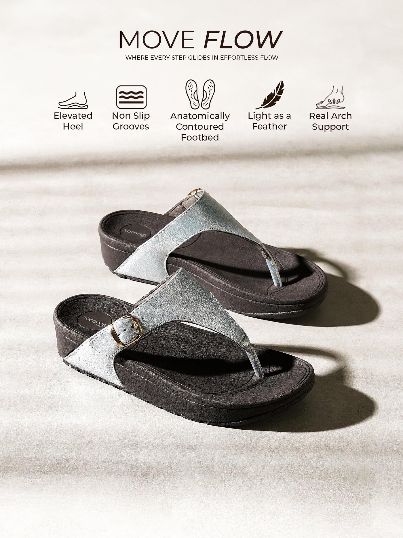 Mocha Flat Slides